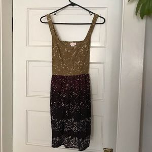 boho batik dress